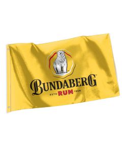 Bundaberg Rum Flag Yellow