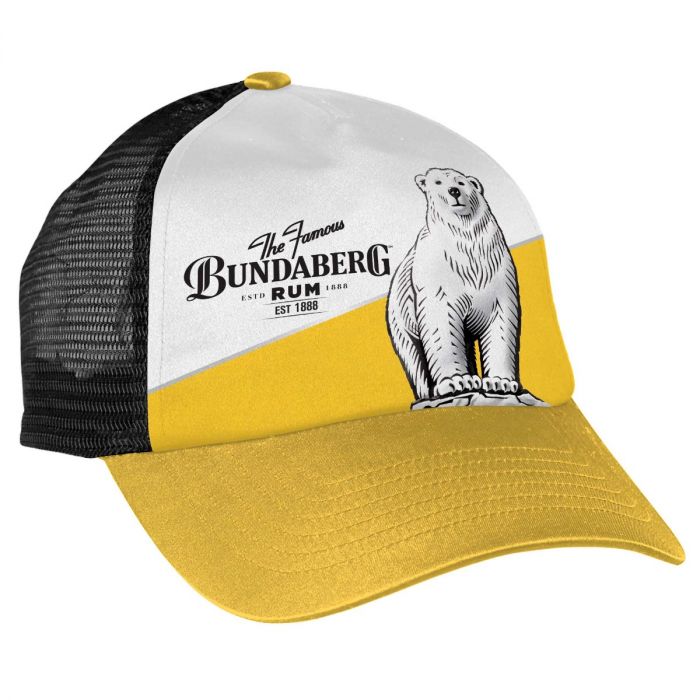 Bundaberg Rum Yellow & White Trucker Cap